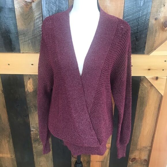 NWT BDG by Urban Outfitters oversized wrap sweater size XS - Picture 1 of 11